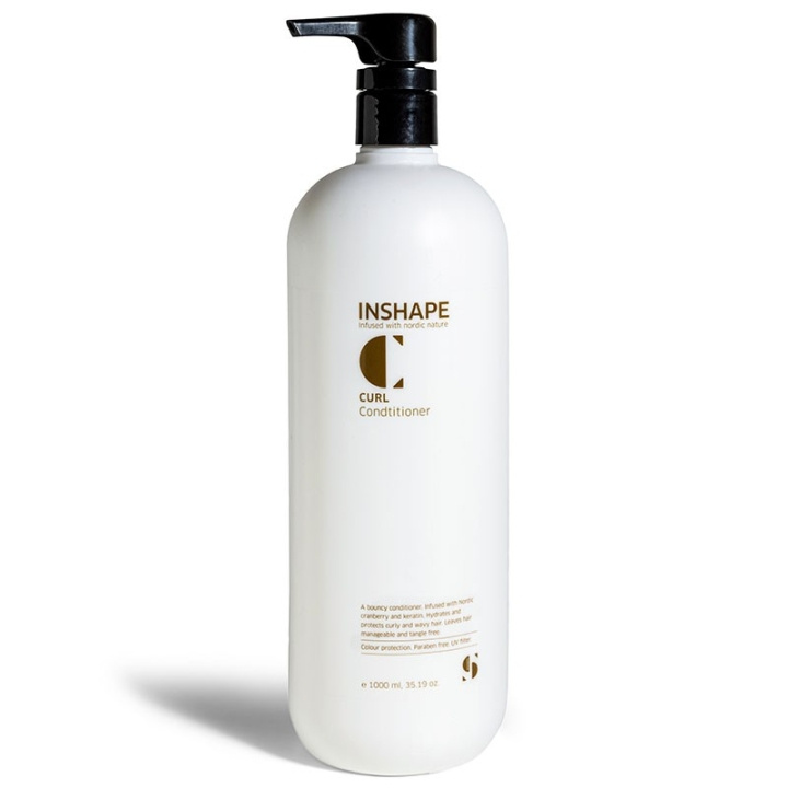 Inshape CURL Conditioner - 1000 ml in the group BEAUTY & HEALTH / Hair & Styling / Hair care / Conditioner at TP E-commerce Nordic AB (D29177)