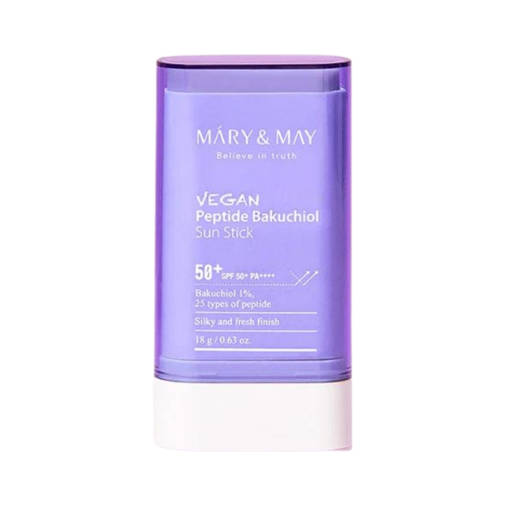 Mary&May Vegan Peptide Bakuchiol Sun Stick SPF50+ PA++++ - 18 g in the group BEAUTY & HEALTH / Skin care / Tanning / Sunscreen at TP E-commerce Nordic AB (D29272)