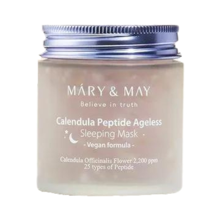Mary&May Calendula Peptide Ageless Sleeping Mask - 110 g in the group BEAUTY & HEALTH / Skin care / Face / Masks at TP E-commerce Nordic AB (D29273)