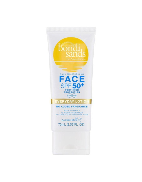 Bondi Sands Everyday Face Lotion SPF 50+ - 75 ml in the group BEAUTY & HEALTH / Skin care / Tanning / Sunscreen at TP E-commerce Nordic AB (D29280)