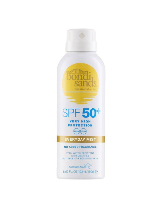 Bondi Sands SPF 50+ Everyday Aerosol Mist Spray - 160 ml in the group BEAUTY & HEALTH / Skin care / Tanning / Sunscreen at TP E-commerce Nordic AB (D29302)
