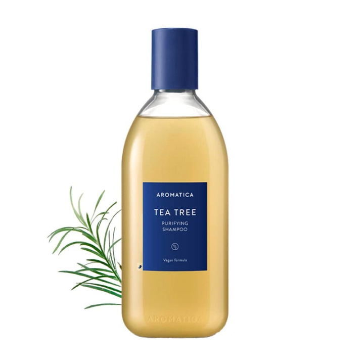 Aromatica Tea Tree Purifying Shampoo - 400 ml in the group BEAUTY & HEALTH / Hair & Styling / Hair care / Schampoo at TP E-commerce Nordic AB (D29367)