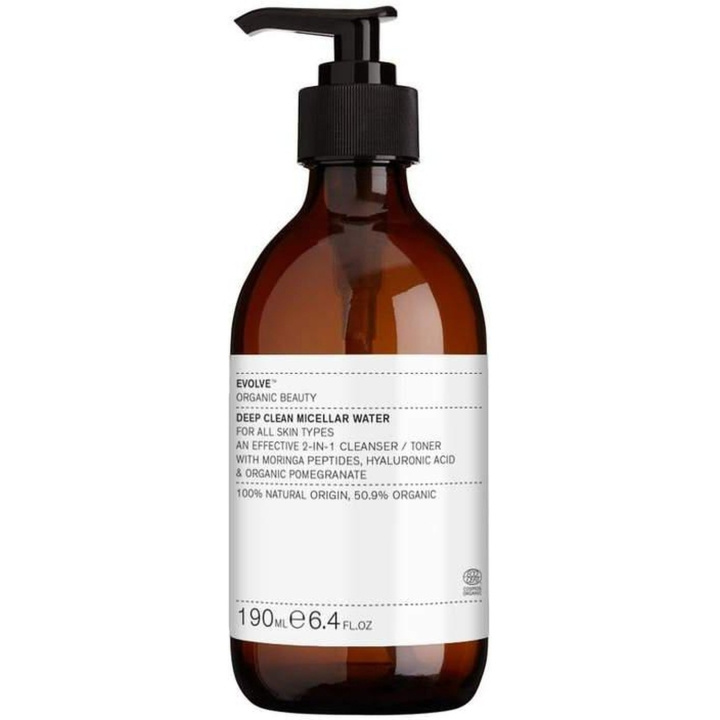 Evolve Beauty Evolve - Deep Clean Micellar Water 190 ml in the group BEAUTY & HEALTH / Skin care / Face / Cleaning at TP E-commerce Nordic AB (D29402)