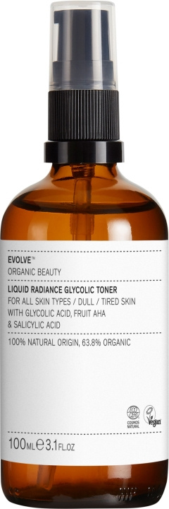 Evolve Beauty Evolve - Liquid Radiance Glycolic Toner 100 ml in the group BEAUTY & HEALTH / Skin care / Face / Cleaning at TP E-commerce Nordic AB (D29403)