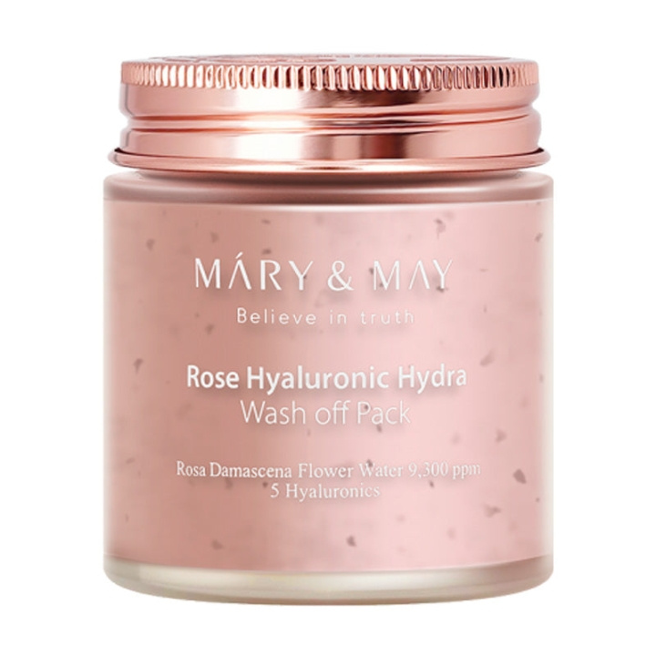 Mary&May Rose Hyaluronic Hydra Wash Off Pack - 125 grams in the group BEAUTY & HEALTH / Skin care / Face / Masks at TP E-commerce Nordic AB (D29414)