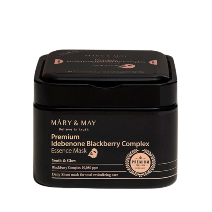 Mary&May Idebenone Blackberry Complex Essence Mask in the group BEAUTY & HEALTH / Skin care / Face / Masks at TP E-commerce Nordic AB (D29417)