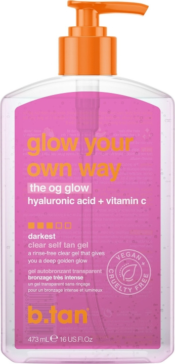 b.tan Glow Your Own Way 473 ml in the group BEAUTY & HEALTH / Skin care / Face / Cleaning at TP E-commerce Nordic AB (D29427)