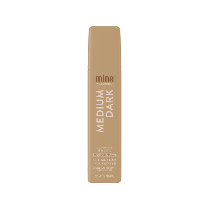 minetan Tan Foam 200 ml - Medium Dark in the group BEAUTY & HEALTH / Skin care / Tanning / Sunless tanning at TP E-commerce Nordic AB (D29445)