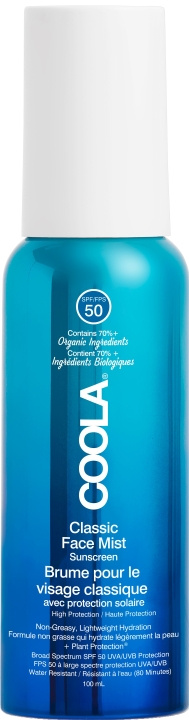 Coola Classic Face Mist SPF 50 in the group BEAUTY & HEALTH / Skin care / Tanning / Sunscreen at TP E-commerce Nordic AB (D29460)