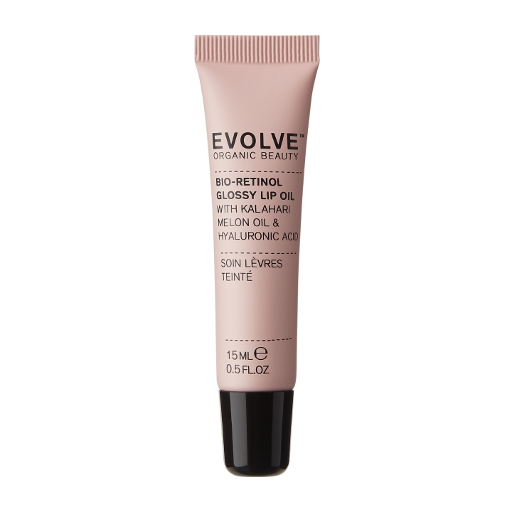 Evolve Beauty Bio-Retinol Glossy Lip Oil 15 ml - Soft Pink in the group BEAUTY & HEALTH / Makeup / Lips / Lipp gloss at TP E-commerce Nordic AB (D29475)