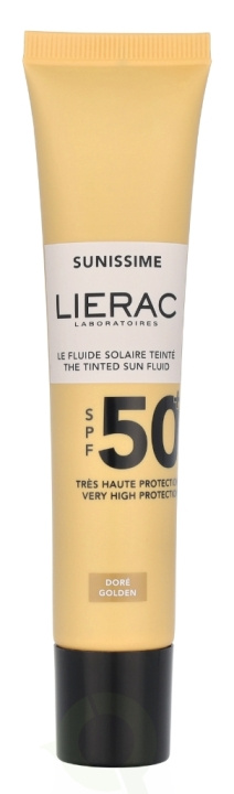 Lierac Paris Lierac Sunissime The Tinted Velvety Sun Fluid SPF50+ 40 ml Golden in the group BEAUTY & HEALTH / Skin care / Tanning / Sunscreen at TP E-commerce Nordic AB (D29551)