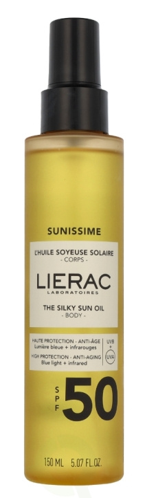 Lierac Paris Lierac Sunissime The Silky Sun Oil SPF50 150 ml in the group BEAUTY & HEALTH / Skin care / Tanning / Sunscreen at TP E-commerce Nordic AB (D29566)