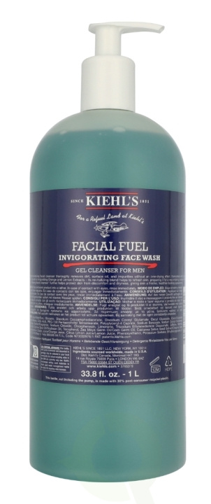 Kiehl\'s Men Facial Fuel Energizing Face Wash 1000 ml in the group BEAUTY & HEALTH / Skin care / Face / Cleaning at TP E-commerce Nordic AB (D29569)