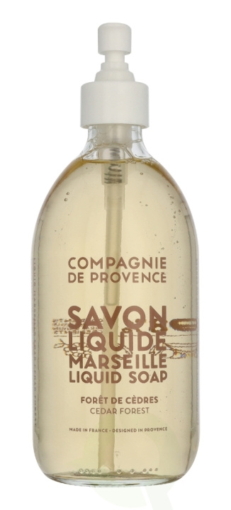 Compagnie De Provence Liquid Marseille Soap 495 ml Cedar Forest in the group BEAUTY & HEALTH / Skin care / Body health / Scented soaps at TP E-commerce Nordic AB (D29578)