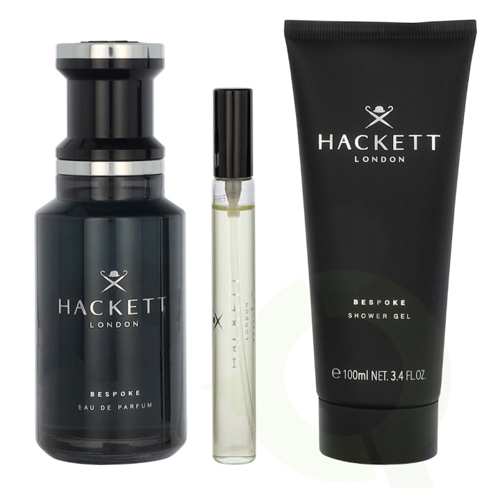 Hackett London Hackett Bespoke Giftset 210 ml Edp Spray 100 ml/Showergel 100 ml/Travel Spray 10 ml in the group BEAUTY & HEALTH / Fragrance & Perfume / Perfumes / Perfume sets at TP E-commerce Nordic AB (D29624)