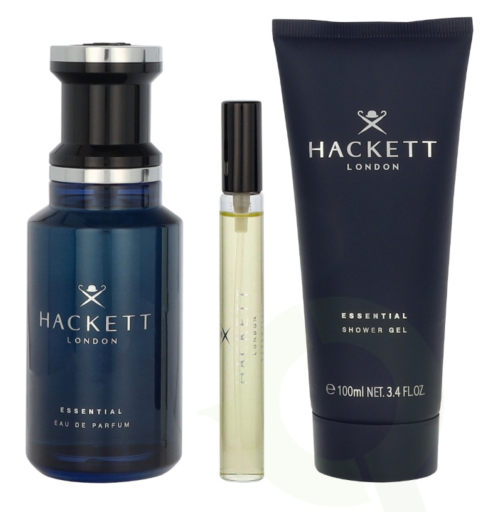 Hackett London Hackett Essential Giftset 210 ml Edp Spray 100 ml/Showergel 100 ml/Travel Spray 10 ml in the group BEAUTY & HEALTH / Fragrance & Perfume / Perfumes / Perfume sets at TP E-commerce Nordic AB (D29625)