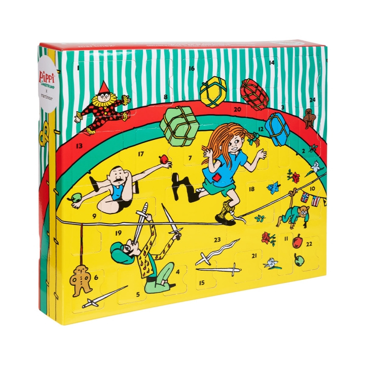 Pippi Långstrump Pippi Longstocking - Advent Calendar 2024 (35827030) in the group TOYS, KIDS & BABY PRODUCTS / Toys / Advent calendar at TP E-commerce Nordic AB (D29653)