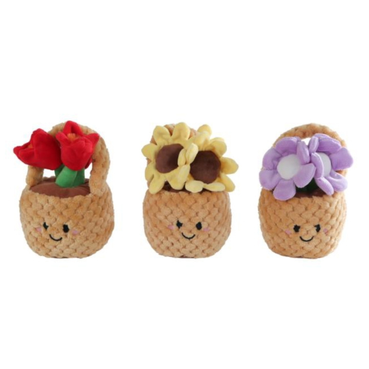 Take Me Home Plush Flower Basket (154940) in the group TOYS, KIDS & BABY PRODUCTS / Baby toys / stuffed animals at TP E-commerce Nordic AB (D29670)