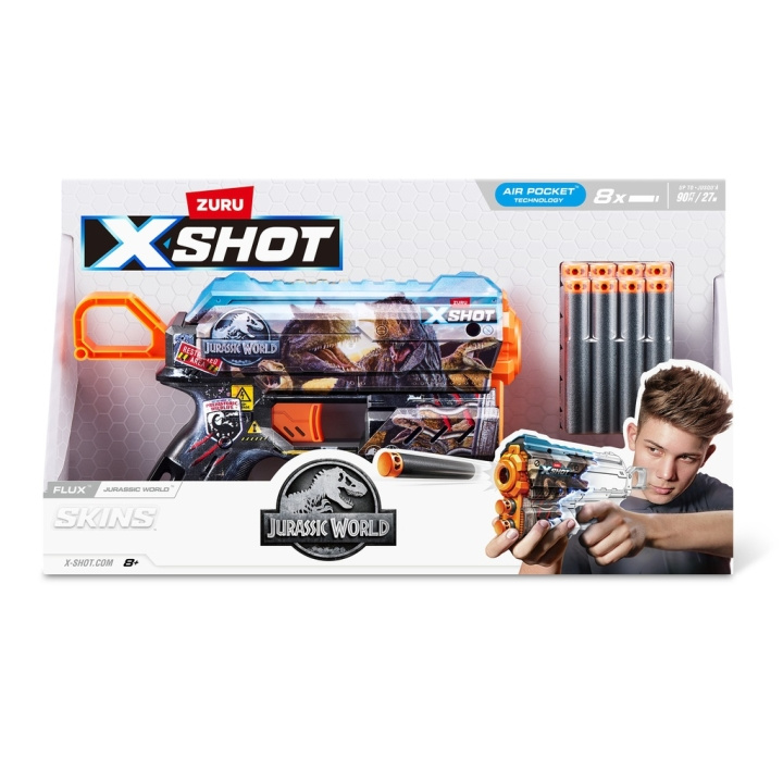 X-Shot Skins- Flux Jurassic (8 Darts) (36755-S001) in the group TOYS, KIDS & BABY PRODUCTS / Toys / Action play at TP E-commerce Nordic AB (D29677)