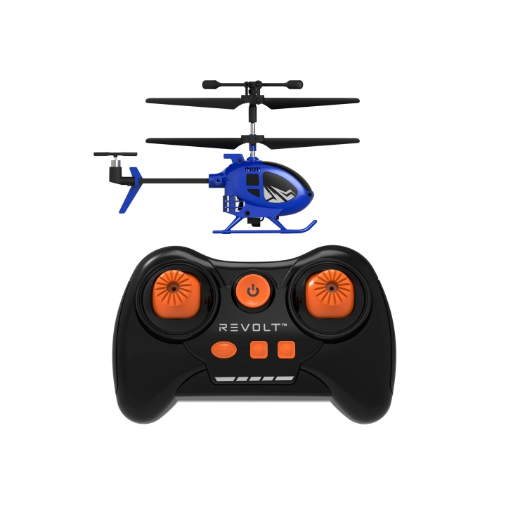 Syma REVOLT S100 Mini Helicopter Blue (51402) in the group TOYS, KIDS & BABY PRODUCTS / Radio controlled / Other RC at TP E-commerce Nordic AB (D29678)