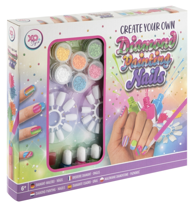 XO Style Create Your Own Diamond Painting Nails (230008) in the group TOYS, KIDS & BABY PRODUCTS / Toys / Crafts at TP E-commerce Nordic AB (D29696)