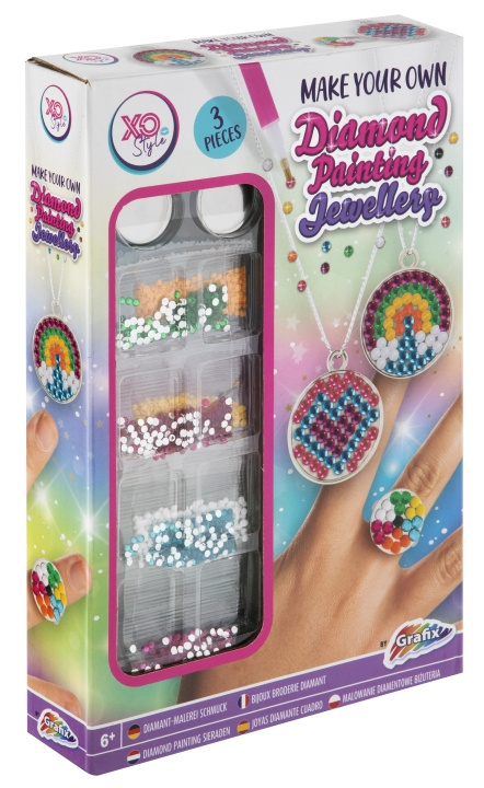 XO Style Make Your Own Diamond Painting Jewellery (240011) in the group TOYS, KIDS & BABY PRODUCTS / Toys / Crafts at TP E-commerce Nordic AB (D29697)