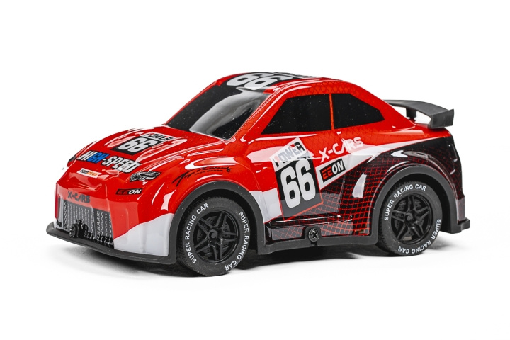 TEC-TOY Mini Rally R/C 1:24 2,4GHz w/light, red (471275) in the group TOYS, KIDS & BABY PRODUCTS / Radio controlled / RC cars at TP E-commerce Nordic AB (D29724)