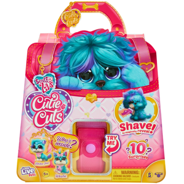 Scruff-a-Luv s Cutie Cuts – Blue Surprise Pet Salon Playset (30296) in the group TOYS, KIDS & BABY PRODUCTS / Toys / Play set at TP E-commerce Nordic AB (D29726)