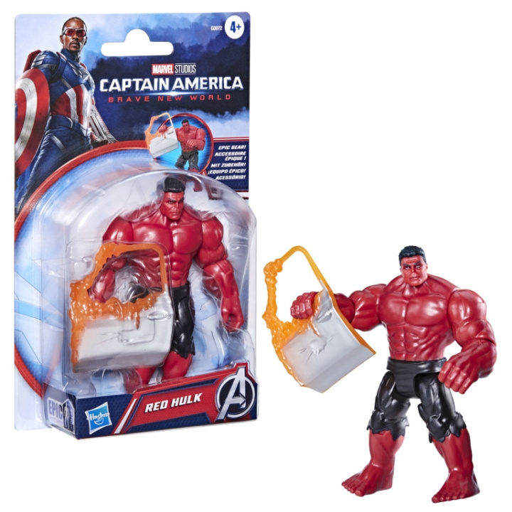 Marvel Captain America: Brave New World - Red Hulk (G0072) in the group TOYS, KIDS & BABY PRODUCTS / Toys / Figures, Miniatures & accessories at TP E-commerce Nordic AB (D29729)