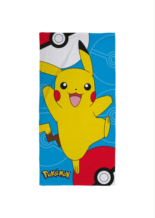 Pokémon towel 70x140 cm in the group HOME, HOUSEHOLD & GARDEN / Bathroom / Towels at TP E-commerce Nordic AB (D29731)