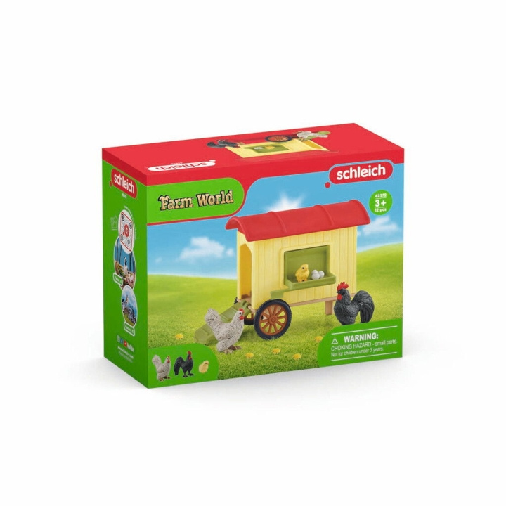Schleich Farm World - Mobile Chicken Coop (42572) in the group TOYS, KIDS & BABY PRODUCTS / Toys / Play set at TP E-commerce Nordic AB (D29748)