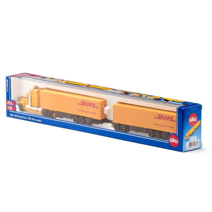 SIKU 1:87 Dhl Road Train - (313-1806) in the group TOYS, KIDS & BABY PRODUCTS / Toys / Toy cars at TP E-commerce Nordic AB (D29766)