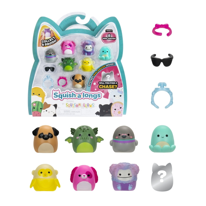 Squishalongs 2.5 cm 8 Pack S2 - Style 1 in the group TOYS, KIDS & BABY PRODUCTS / Toys / Figures, Miniatures & accessories at TP E-commerce Nordic AB (D29771)