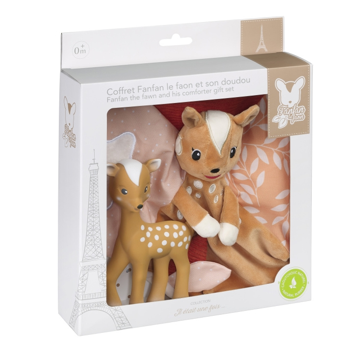 Sophie la Girafe le Faon + comforter Giftset (850808) in the group TOYS, KIDS & BABY PRODUCTS / Baby toys / stuffed animals at TP E-commerce Nordic AB (D29794)