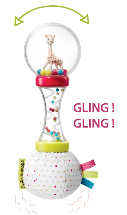 Sophie la Girafe Soft Maracas Rattle (010168) in the group TOYS, KIDS & BABY PRODUCTS / Baby toys / Activity toys at TP E-commerce Nordic AB (D29795)