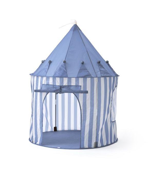 Kids Concept Stars - Play Tent with Stripes, Blue - (1000927) in the group TOYS, KIDS & BABY PRODUCTS / Outdoor toys / Play tents at TP E-commerce Nordic AB (D29820)