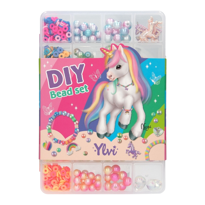 Ylvi DIY Rainbow Beads Set - (0413419) in the group TOYS, KIDS & BABY PRODUCTS / Toys / Crafts at TP E-commerce Nordic AB (D29827)