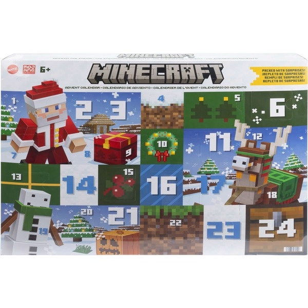 MINECRAFT Advent Calender 2024 (HMX86) in the group TOYS, KIDS & BABY PRODUCTS / Toys / Advent calendar at TP E-commerce Nordic AB (D29829)