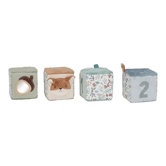 Little Dutch Set of soft cubes Forest Friends (LD8916) in the group TOYS, KIDS & BABY PRODUCTS / Toys / Figures, Miniatures & accessories at TP E-commerce Nordic AB (D29833)