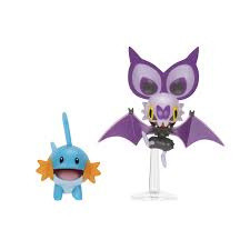 Pokémon Battle Feature Figure - Noibat & Mudkip (PKW4051) in the group TOYS, KIDS & BABY PRODUCTS / Toys / Toy cars at TP E-commerce Nordic AB (D29834)