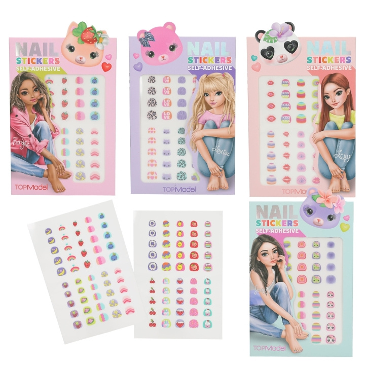 TOPModel Self-adhesive Nail Stickers BEAUTY and ME ( 0413064 ) in the group TOYS, KIDS & BABY PRODUCTS / Toys / Crafts at TP E-commerce Nordic AB (D29842)