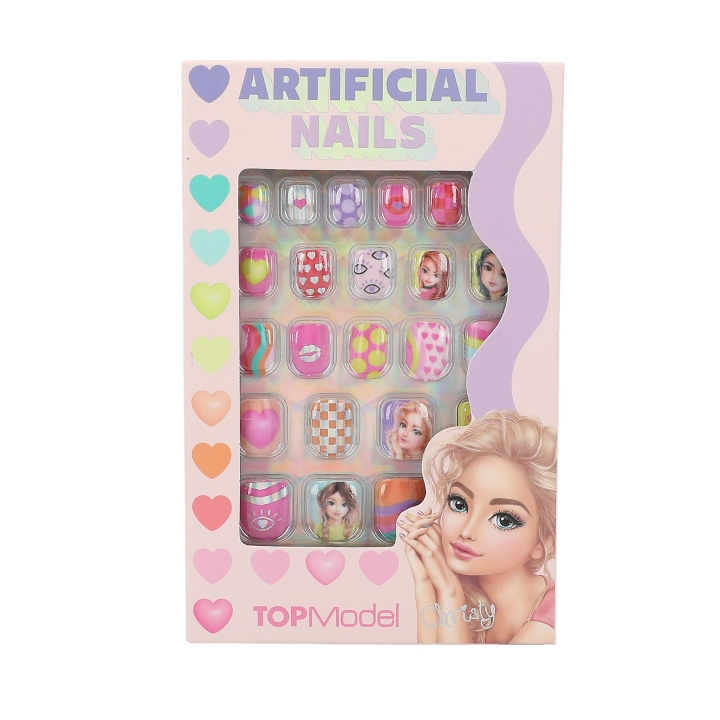TOPModel Artificial Nails Flat - Neon (412819) in the group TOYS, KIDS & BABY PRODUCTS / Toys / Crafts at TP E-commerce Nordic AB (D29845)