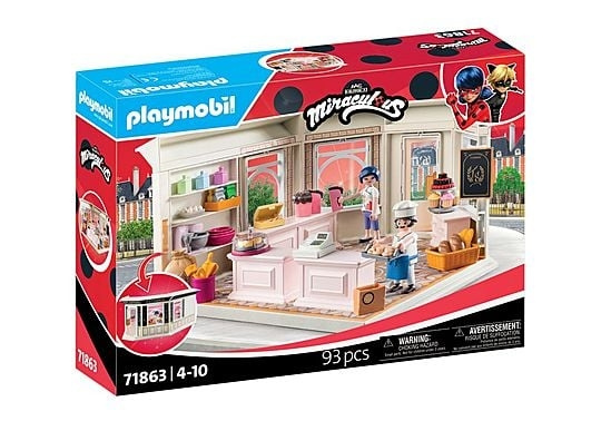 Playmobil Miraculous - French Bakery (71863) in the group TOYS, KIDS & BABY PRODUCTS / Toys / Play set at TP E-commerce Nordic AB (D29846)