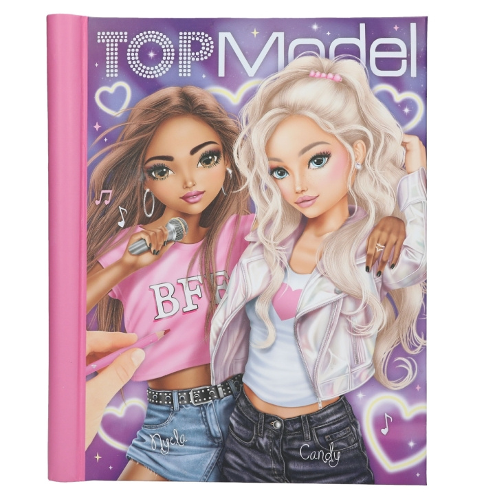TOPModel Colouring Book With LED And Sound MY BFF (413722) in the group TOYS, KIDS & BABY PRODUCTS / Toys / Crafts at TP E-commerce Nordic AB (D29854)