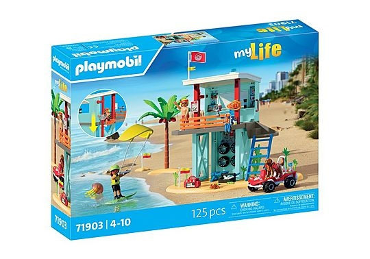 Playmobil My Life: Lifeguard Tower with Beach Buggy (71903) in the group TOYS, KIDS & BABY PRODUCTS / Toys / Play set at TP E-commerce Nordic AB (D29872)
