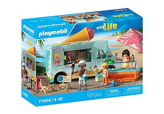 Playmobil My Life: Ice Cream Truck with Surf Shop (71904) in the group TOYS, KIDS & BABY PRODUCTS / Toys / Play set at TP E-commerce Nordic AB (D29873)