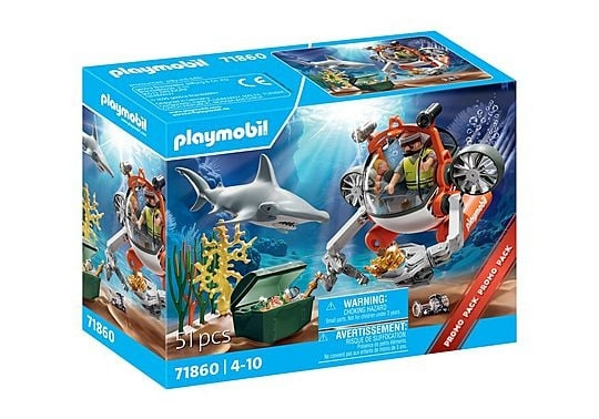 Playmobil Treasure Hunt with Submarine (71860) in the group TOYS, KIDS & BABY PRODUCTS / Toys / Play set at TP E-commerce Nordic AB (D29878)
