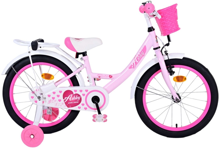 Volare Children\'s Bicycle 18 - Ashley Pink (51800) in the group TOYS, KIDS & BABY PRODUCTS / Outdoor toys / Bicycles & Scooters at TP E-commerce Nordic AB (D29887)