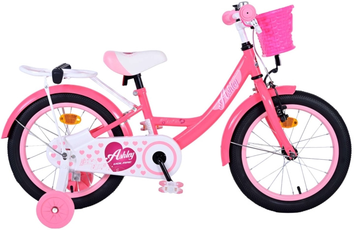 Volare Children\'s Bicycle 16 - Ashley Dark Pink (51642) in the group TOYS, KIDS & BABY PRODUCTS / Outdoor toys / Bicycles & Scooters at TP E-commerce Nordic AB (D29891)