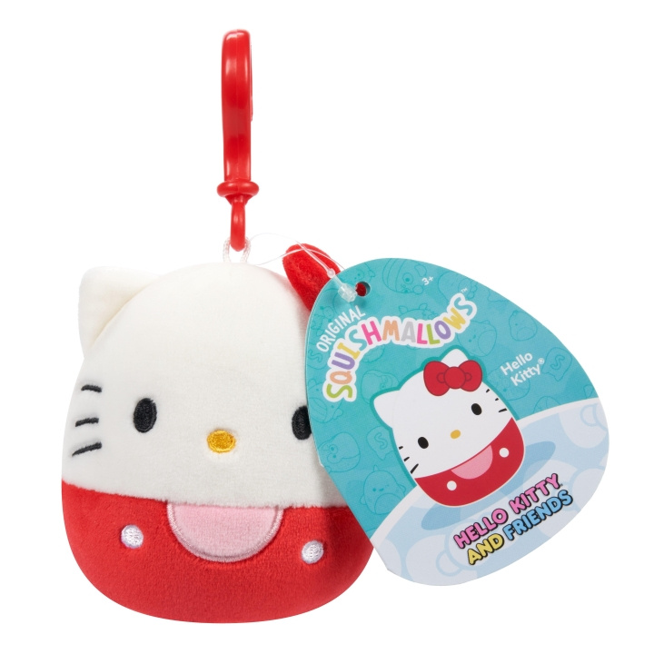 Squishmallows 9 cm Clip-on Hello Kitty and Friends - Hello Kitty in the group TOYS, KIDS & BABY PRODUCTS / Baby toys / stuffed animals at TP E-commerce Nordic AB (D29938)